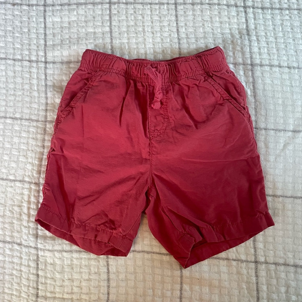 Casual Red Shorts